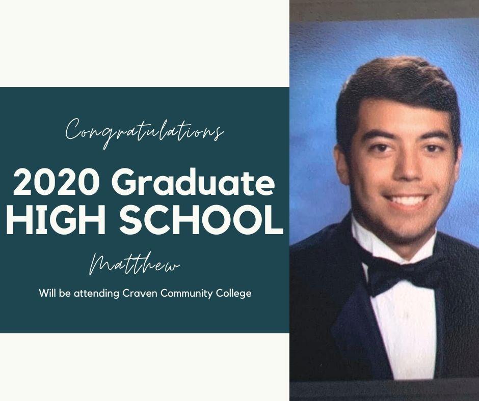 Congrats Matthew