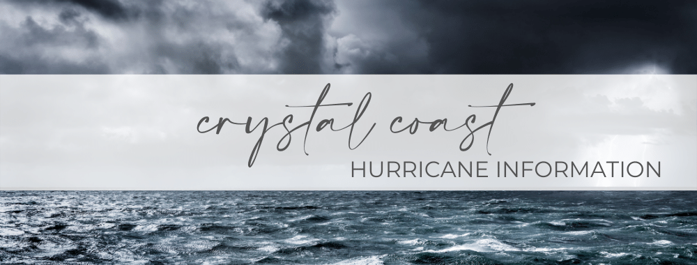 Hurricane info on the crystal coast, Hurricanes and the coast,